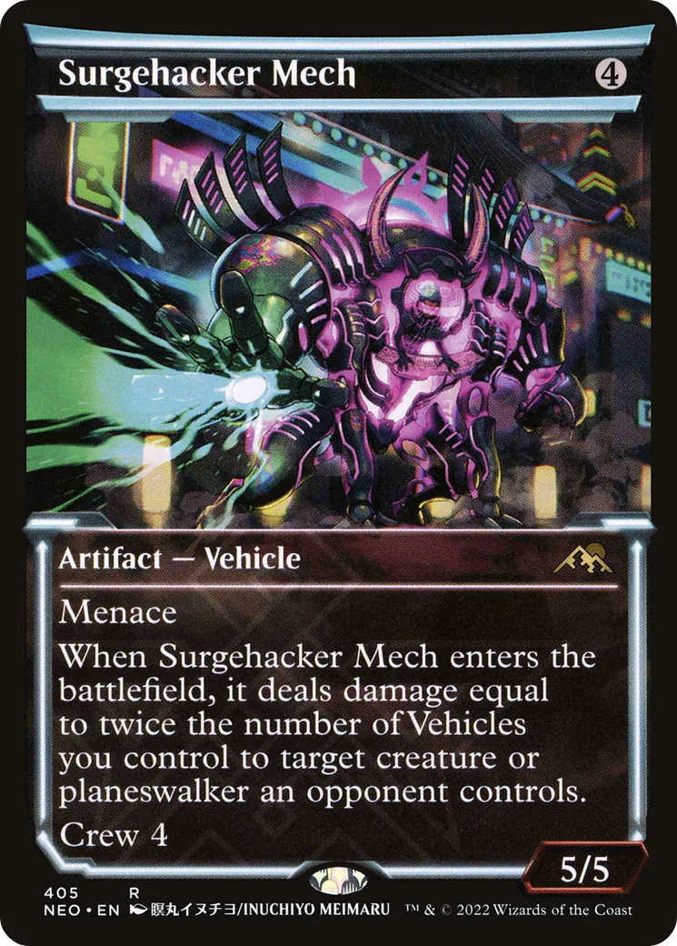Surgehacker Mech — Kamigawa: Neon Dynasty — Magic: The Gathering