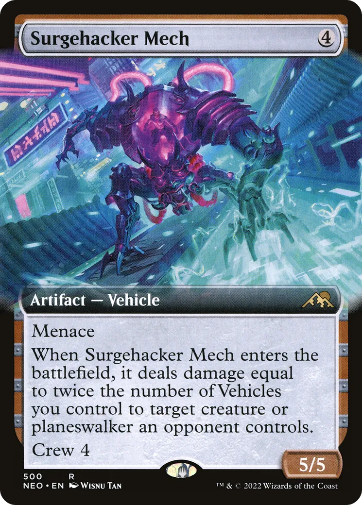 Surgehacker Mech — Kamigawa: Neon Dynasty — Magic: The Gathering