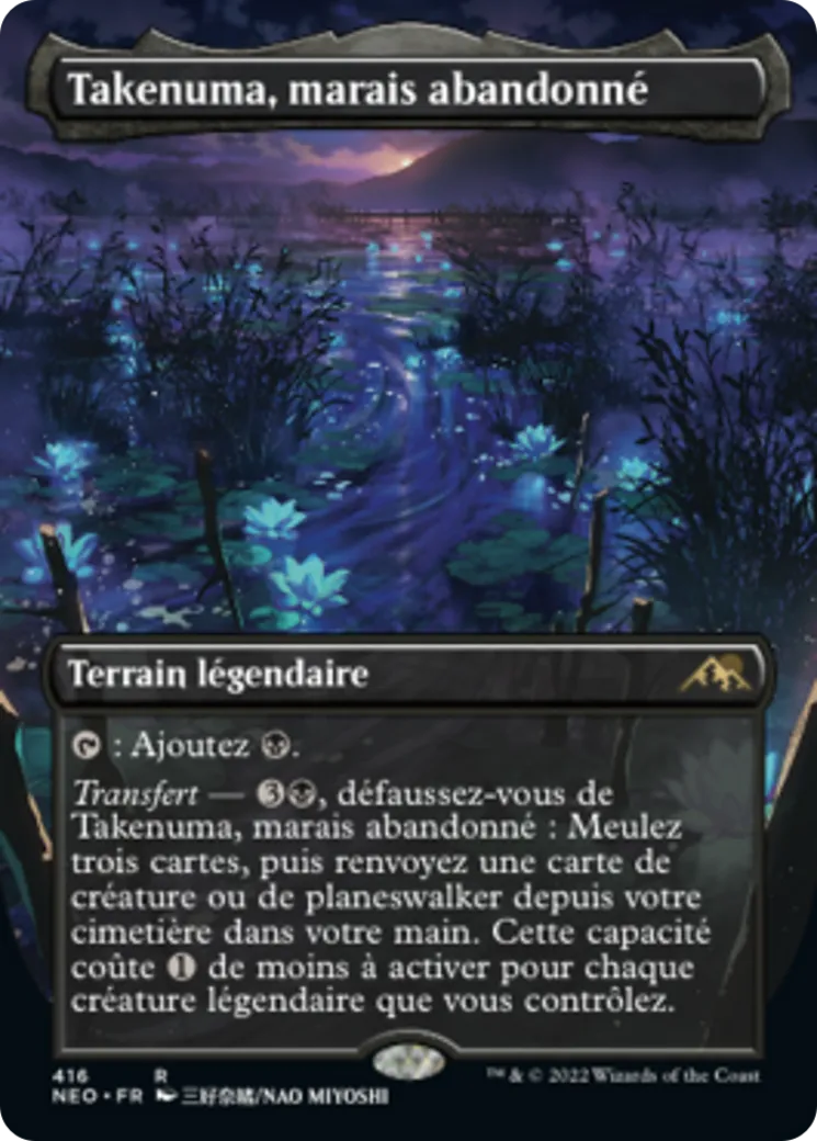 Takenuma, marais abandonné — Kamigawa: Neon Dynasty — Magic: The Gathering