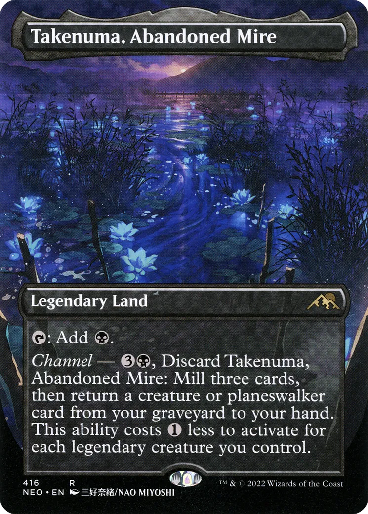 Takenuma, Abandoned Mire — Kamigawa: Neon Dynasty — Magic: The Gathering