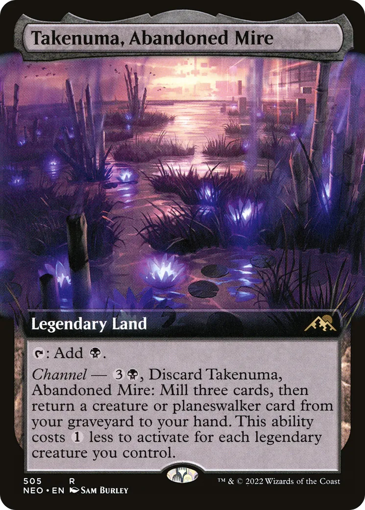 Takenuma, Abandoned Mire — Kamigawa: Neon Dynasty — Magic: The Gathering