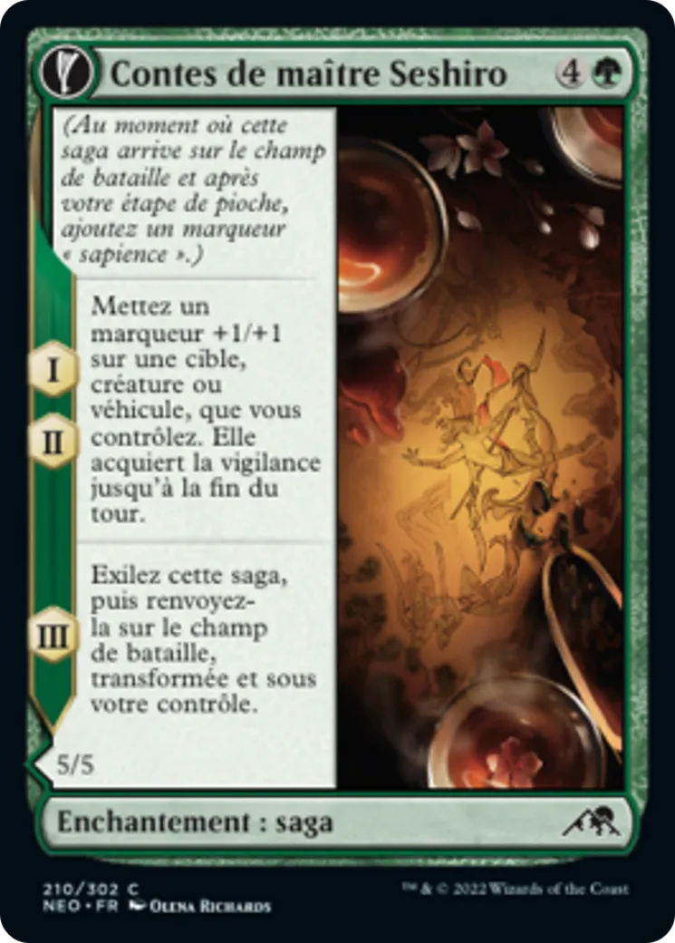 Contes de maître Seshiro // Héritage vivant de Seshiro — Kamigawa: Neon Dynasty — Magic: The Gathering