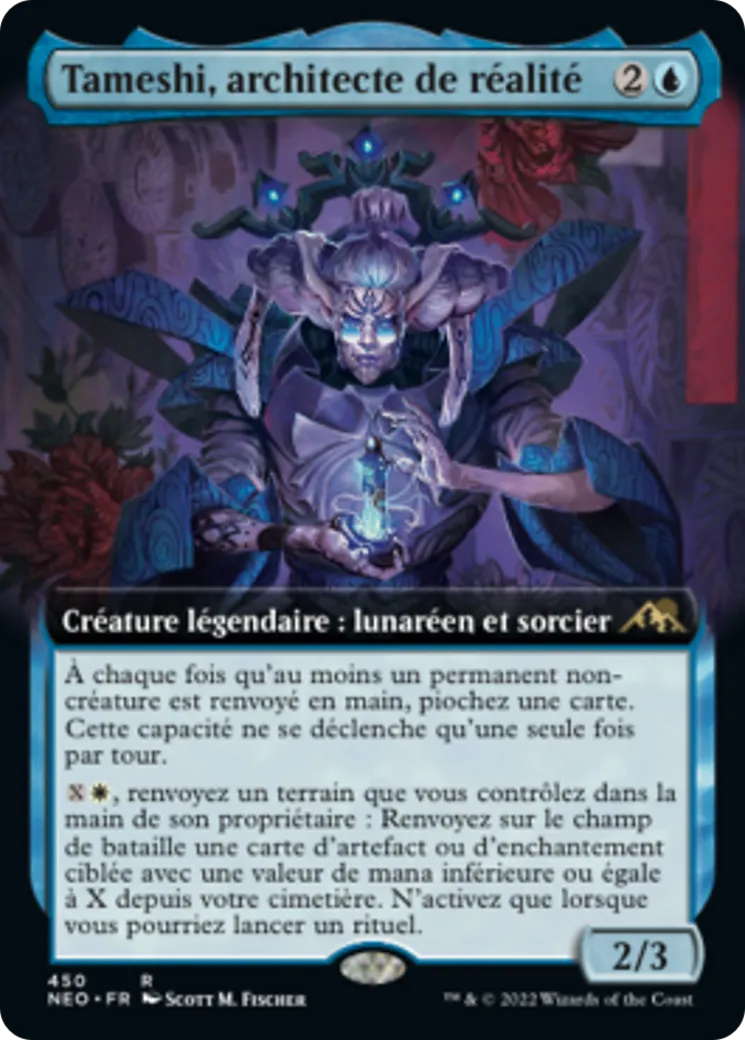 Tameshi, architecte de réalité — Kamigawa: Neon Dynasty — Magic: The Gathering