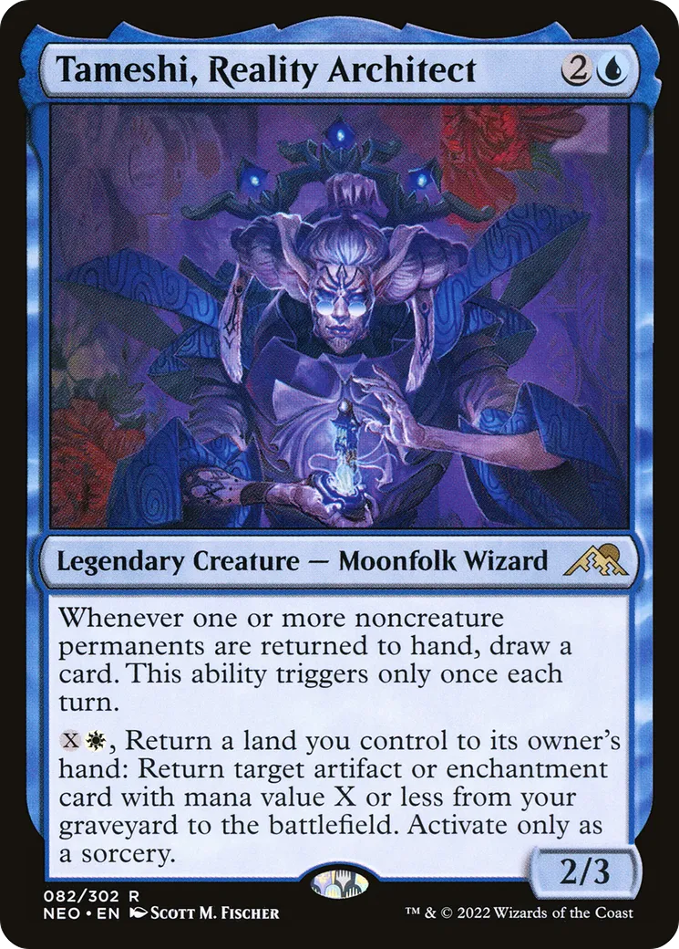 Tameshi, Reality Architect — Kamigawa: Neon Dynasty — Magic: The Gathering