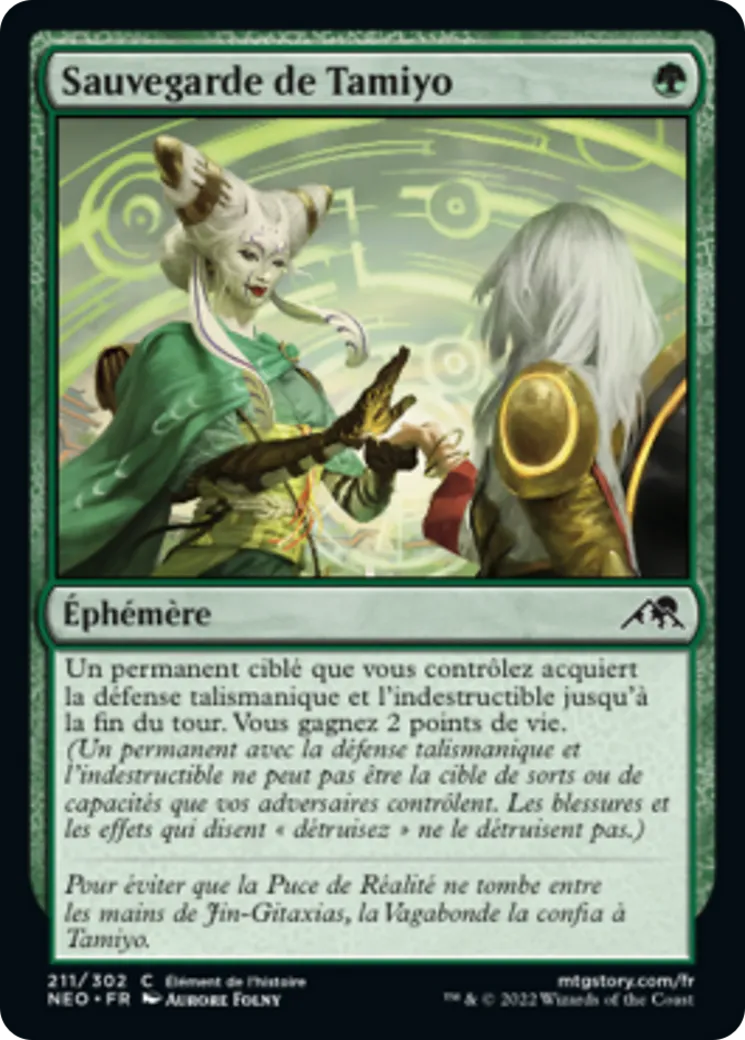 Sauvegarde de Tamiyo — Kamigawa: Neon Dynasty — Magic: The Gathering