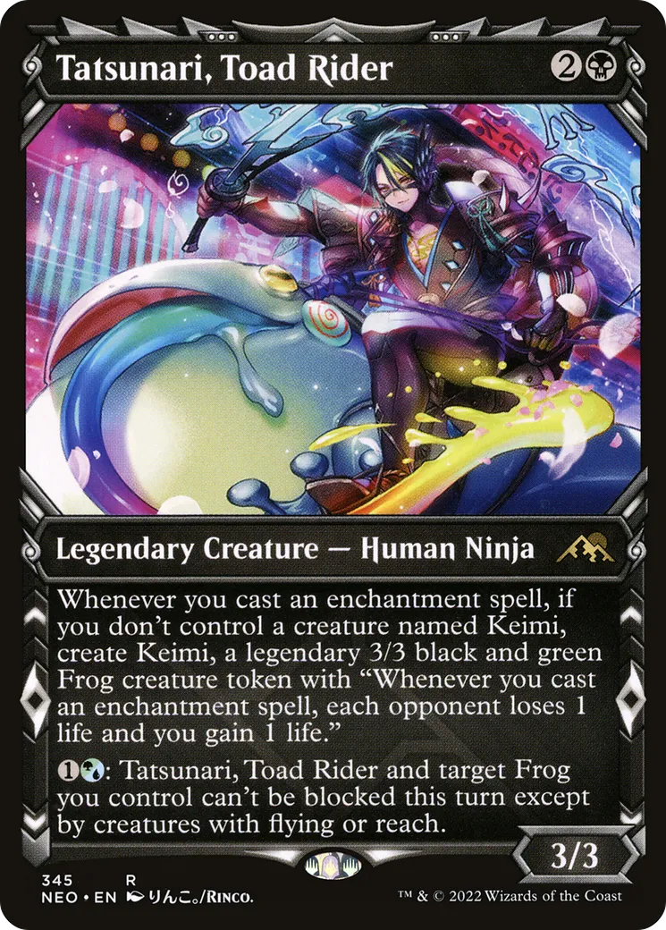 Tatsunari, Toad Rider — Kamigawa: Neon Dynasty — Magic: The Gathering
