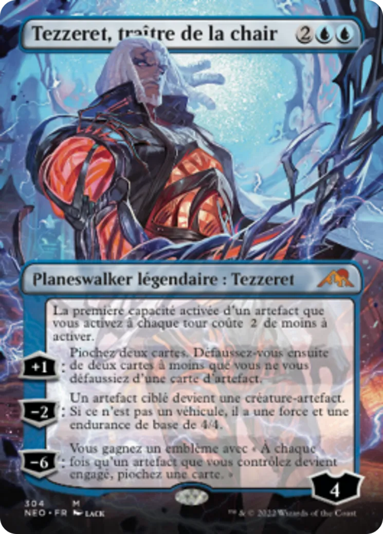 Tezzeret, traître de la chair — Kamigawa: Neon Dynasty — Magic: The Gathering
