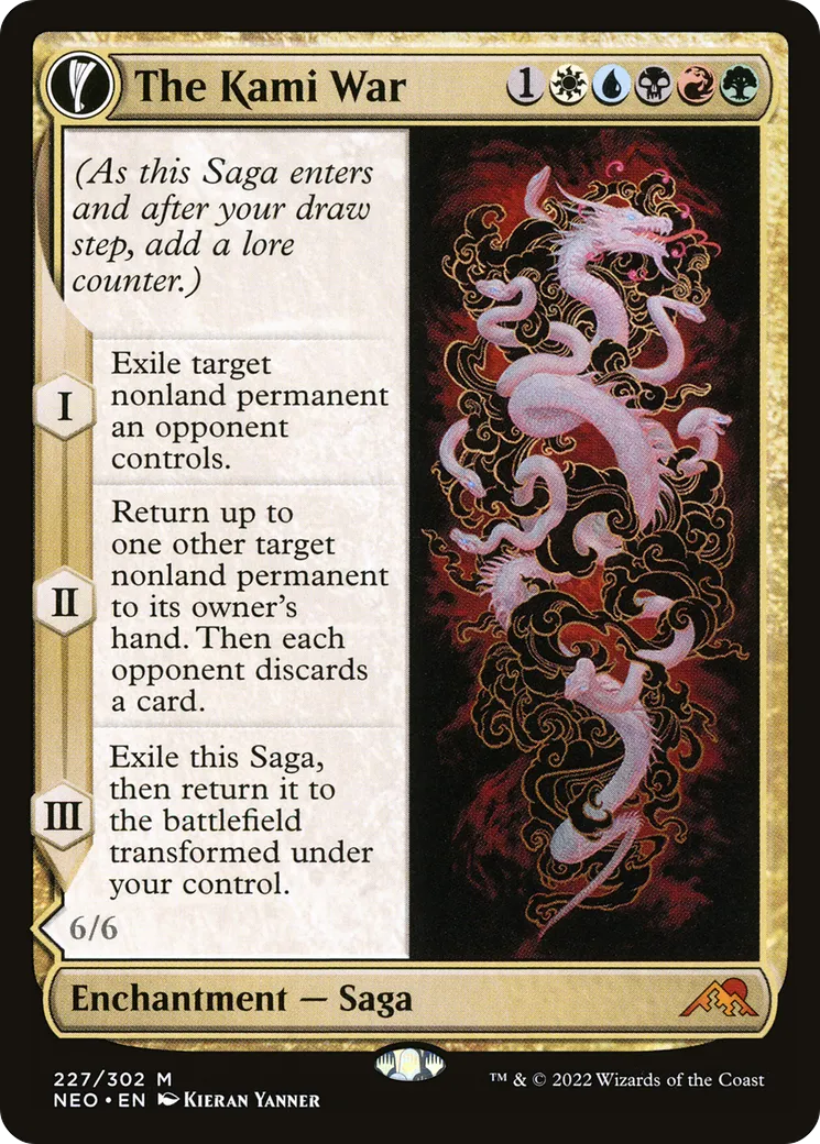 The Kami War // O-Kagachi Made Manifest — Kamigawa: Neon Dynasty — Magic: The Gathering