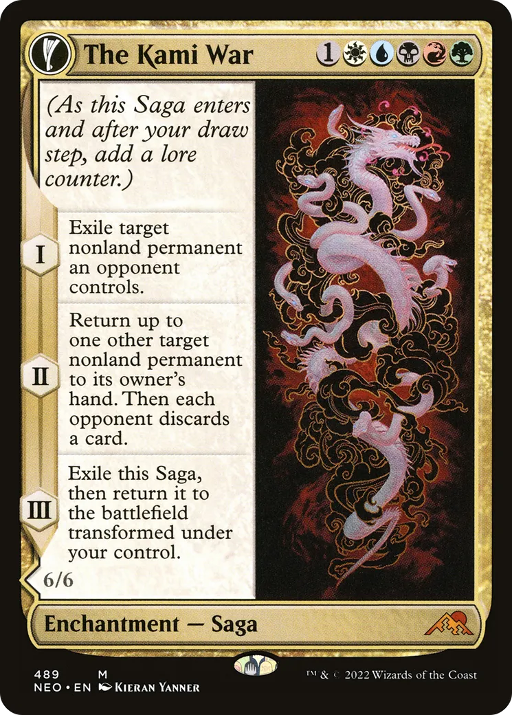 La Guerre des kami // O-Kagachi révélé — Kamigawa: Neon Dynasty — Magic: The Gathering