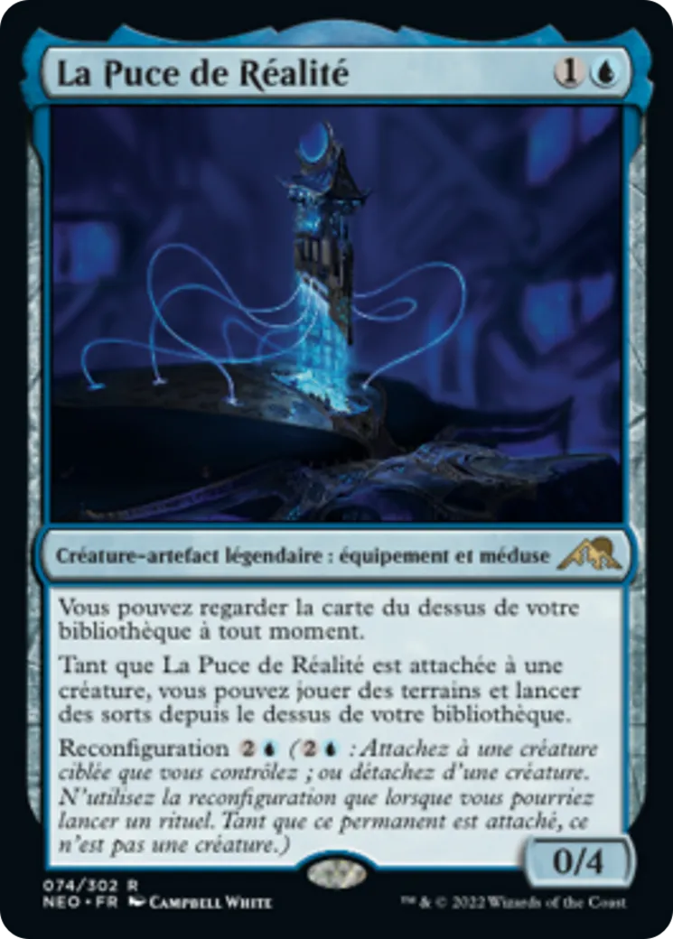La Puce de Réalité — Kamigawa: Neon Dynasty — Magic: The Gathering