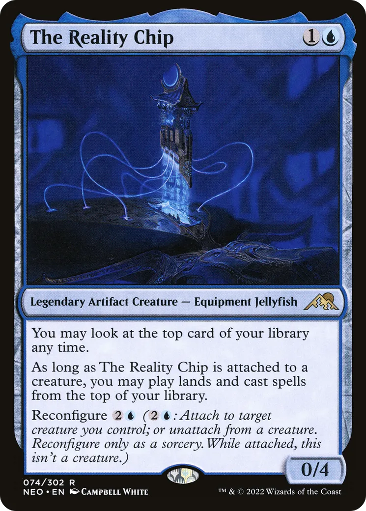 The Reality Chip — Kamigawa: Neon Dynasty — Magic: The Gathering