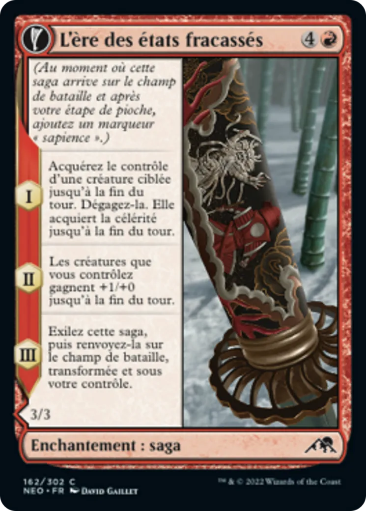 L'ère des états fracassés // Conquérant sans nom — Kamigawa: Neon Dynasty — Magic: The Gathering
