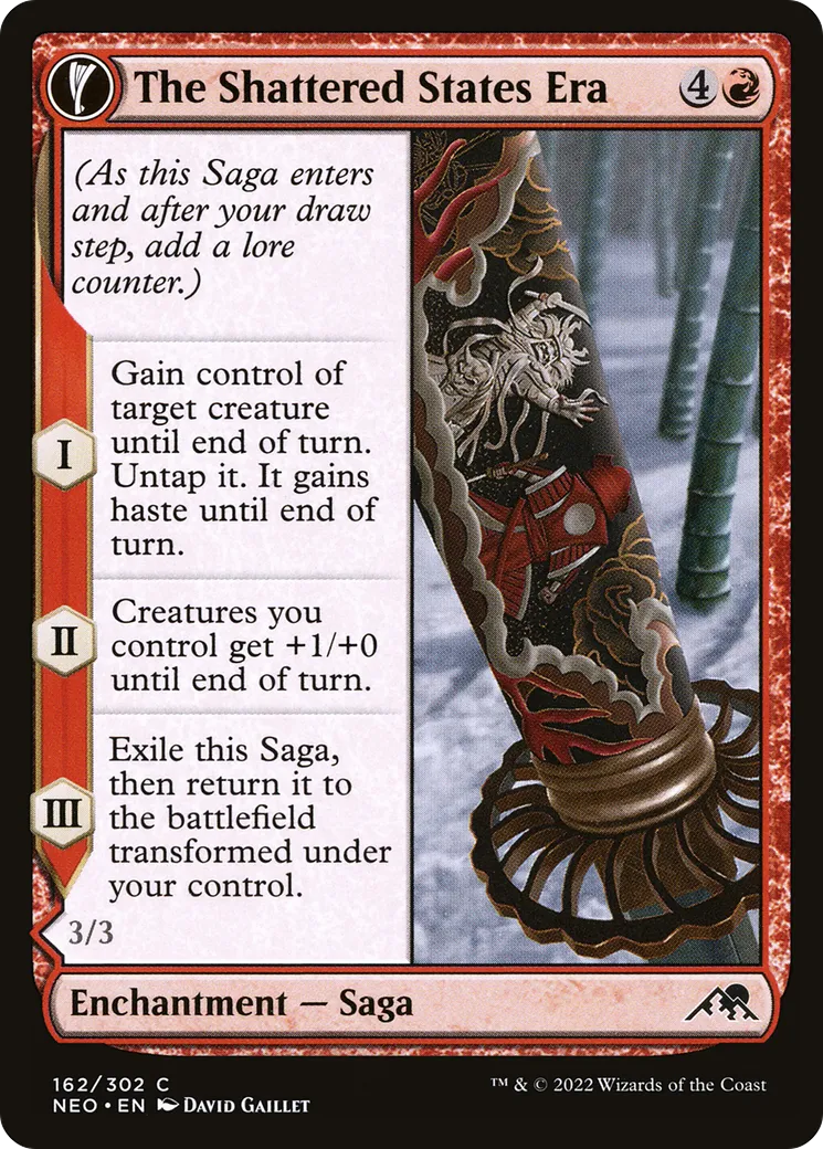 The Shattered States Era // Nameless Conqueror — Kamigawa: Neon Dynasty — Magic: The Gathering
