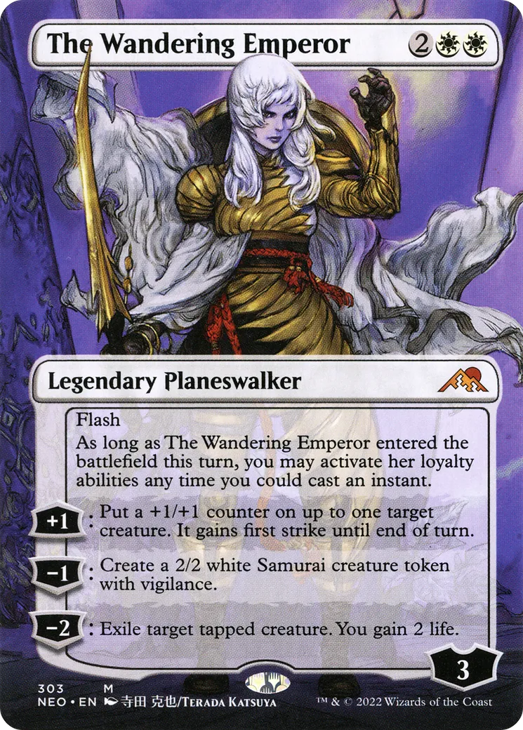 The Wandering Emperor — Kamigawa: Neon Dynasty — Magic: The Gathering