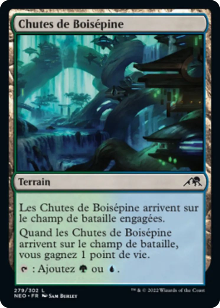 Chutes de Boisépine — Kamigawa: Neon Dynasty — Magic: The Gathering