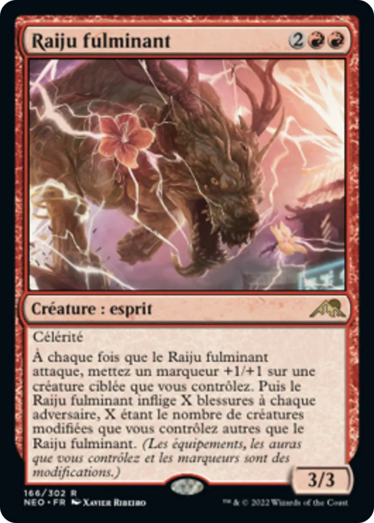 Raiju fulminant — Kamigawa: Neon Dynasty — Magic: The Gathering