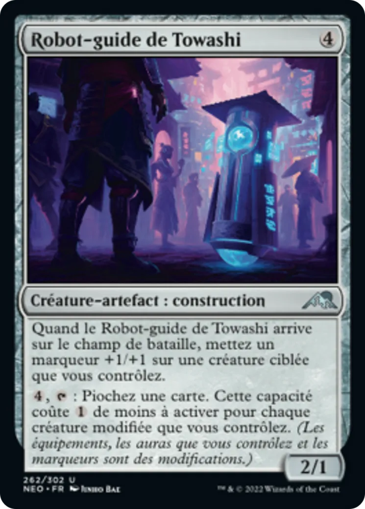 Robot-guide de Towashi — Kamigawa: Neon Dynasty — Magic: The Gathering