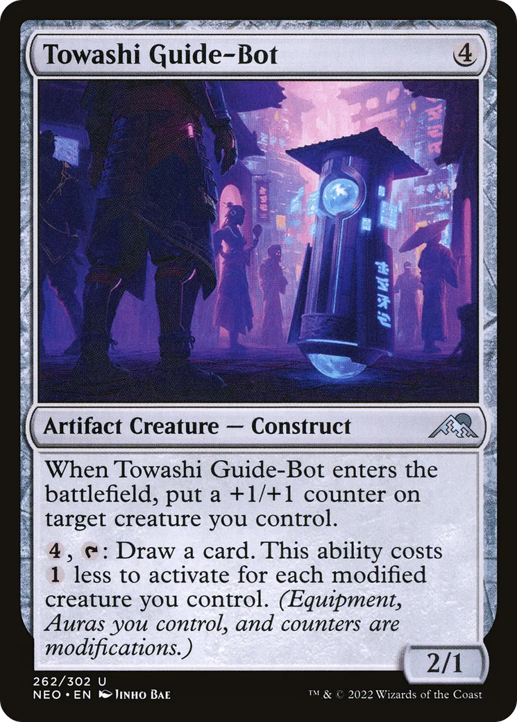 Towashi Guide-Bot — Kamigawa: Neon Dynasty — Magic: The Gathering
