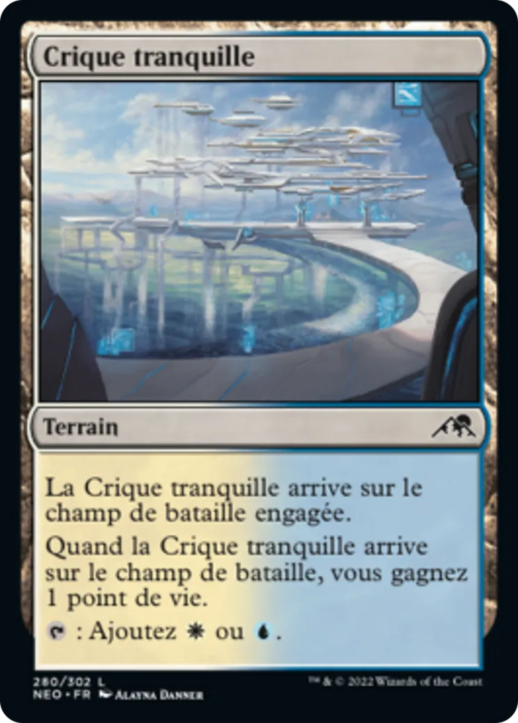 Crique tranquille — Kamigawa: Neon Dynasty — Magic: The Gathering