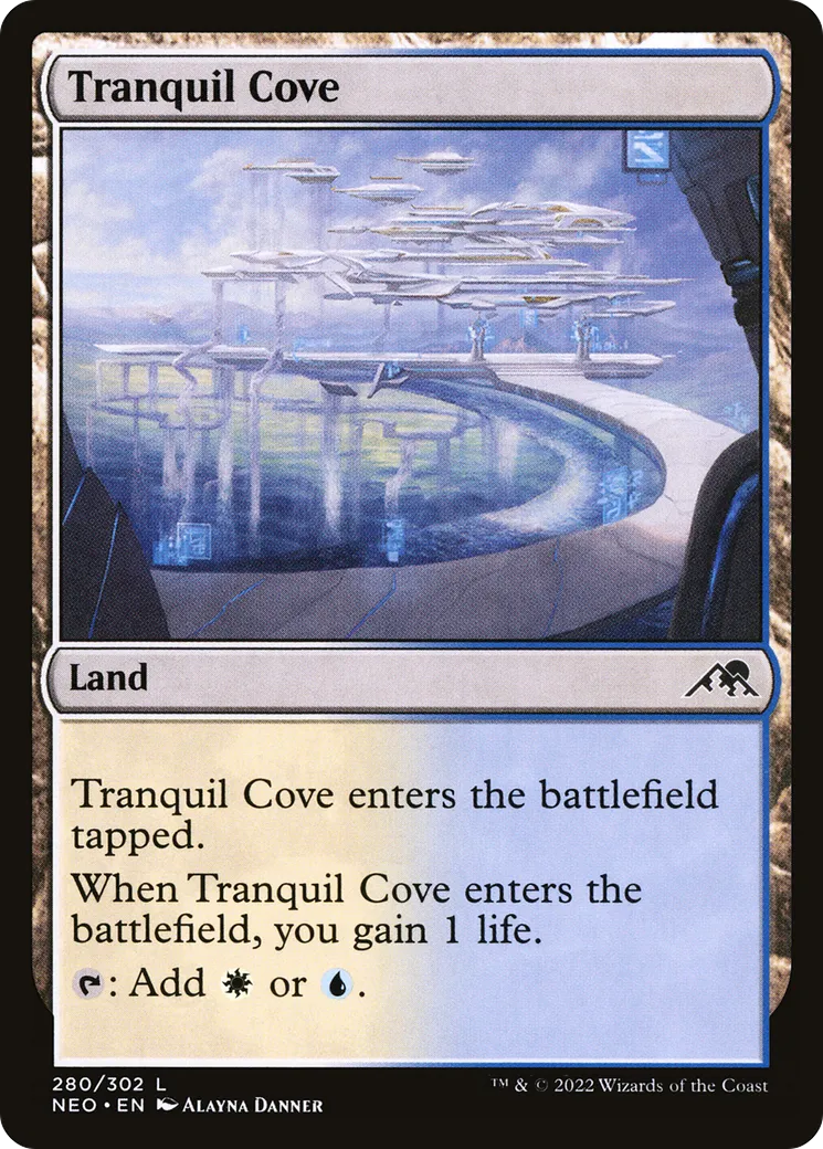 Tranquil Cove — Kamigawa: Neon Dynasty — Magic: The Gathering