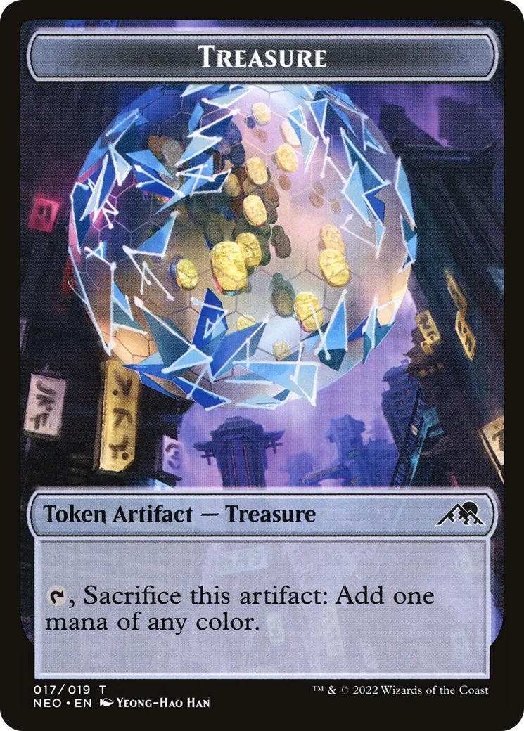 Treasure — Kamigawa: Neon Dynasty — Magic: The Gathering