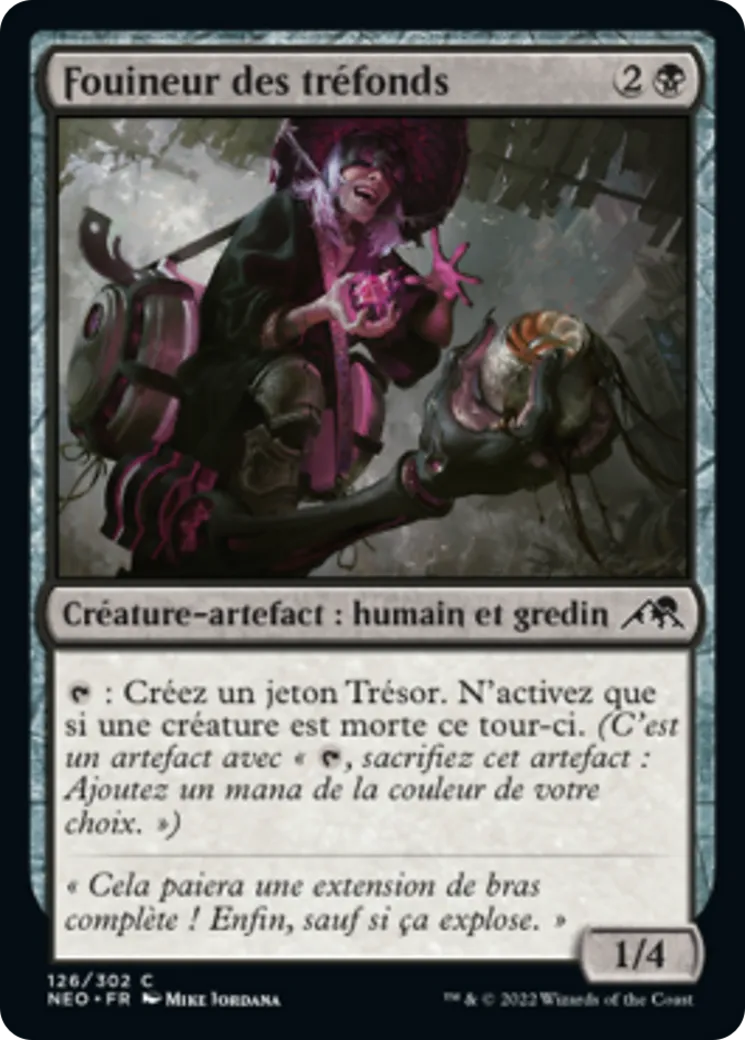 Fouineur des tréfonds — Kamigawa: Neon Dynasty — Magic: The Gathering