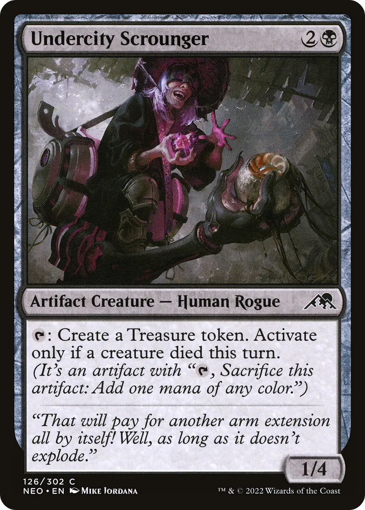 Undercity Scrounger — Kamigawa: Neon Dynasty — Magic: The Gathering