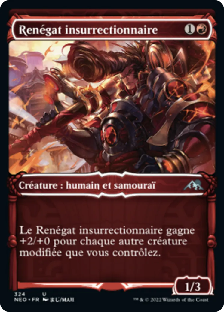 Renégat insurrectionnaire — Kamigawa: Neon Dynasty — Magic: The Gathering