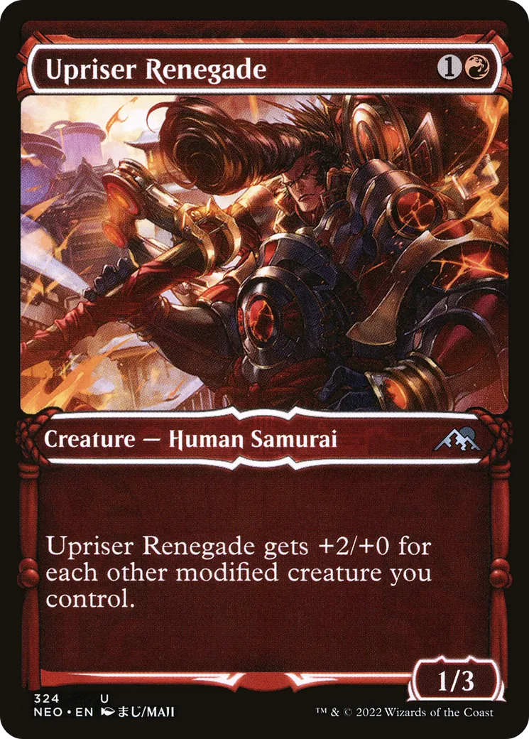 Upriser Renegade — Kamigawa: Neon Dynasty — Magic: The Gathering