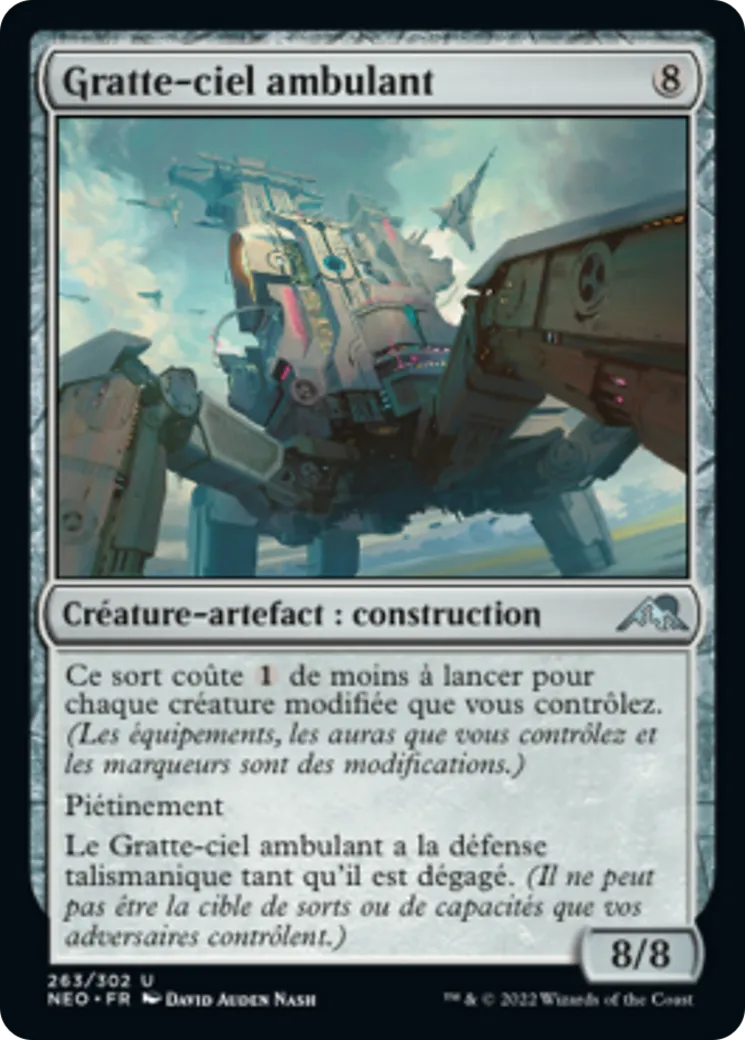 Gratte-ciel ambulant — Kamigawa: Neon Dynasty — Magic: The Gathering