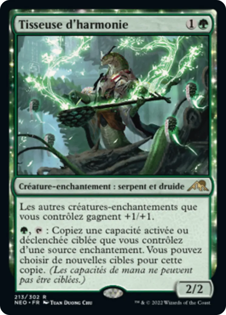 Tisseuse d'harmonie — Kamigawa: Neon Dynasty — Magic: The Gathering