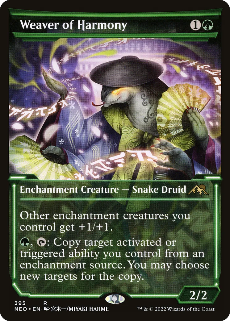 Weaver of Harmony — Kamigawa: Neon Dynasty — Magic: The Gathering