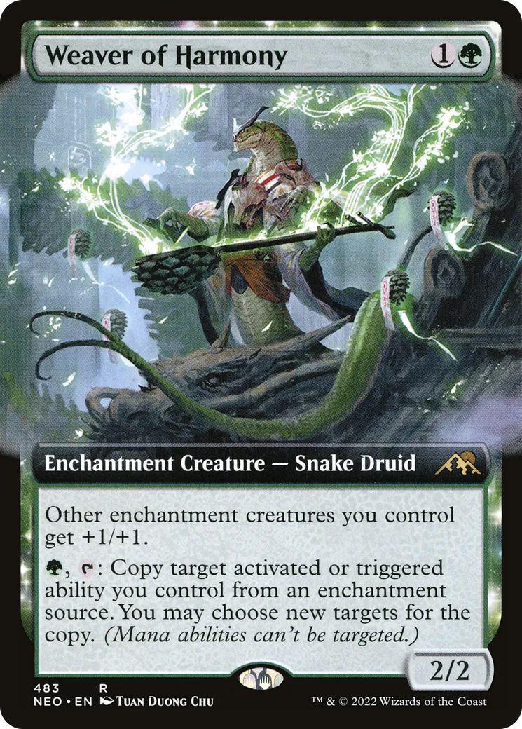 Weaver of Harmony — Kamigawa: Neon Dynasty — Magic: The Gathering