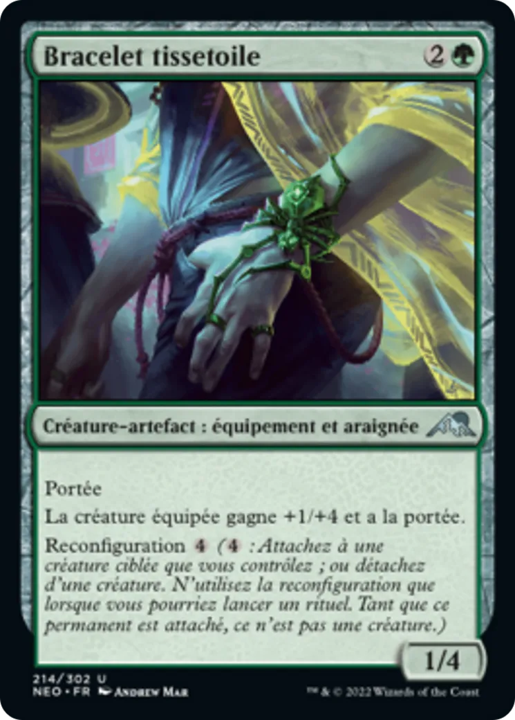 Bracelet tissetoile — Kamigawa: Neon Dynasty — Magic: The Gathering