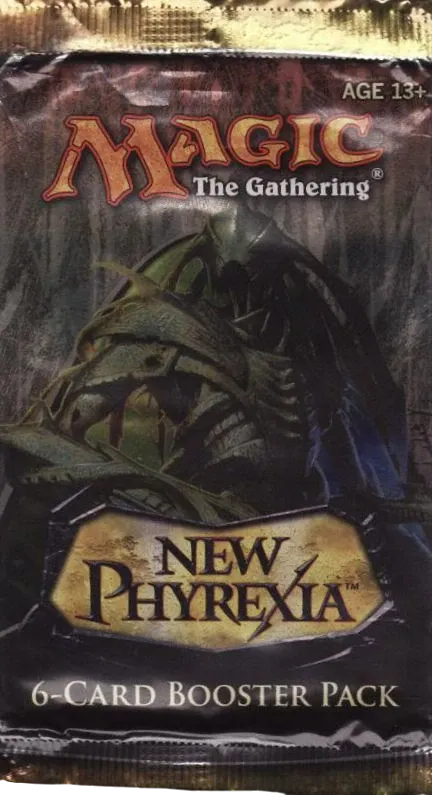 New Phyrexia Six Card Booster Pack — New Phyrexia — Magic: The Gathering