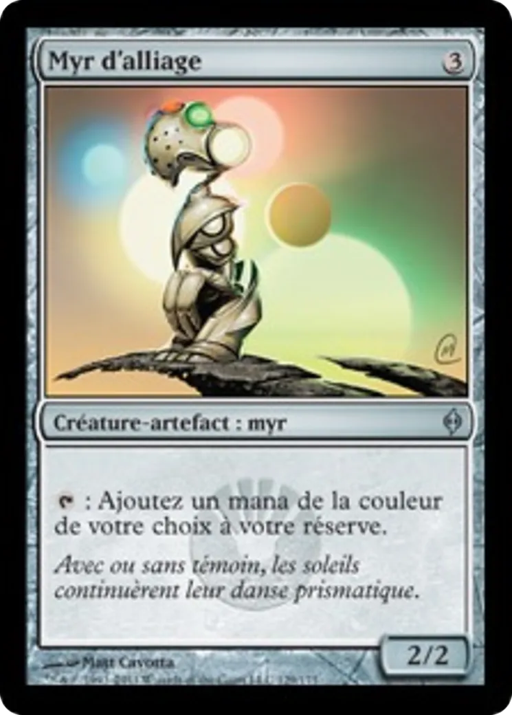 Myr d'alliage — New Phyrexia — Magic: The Gathering