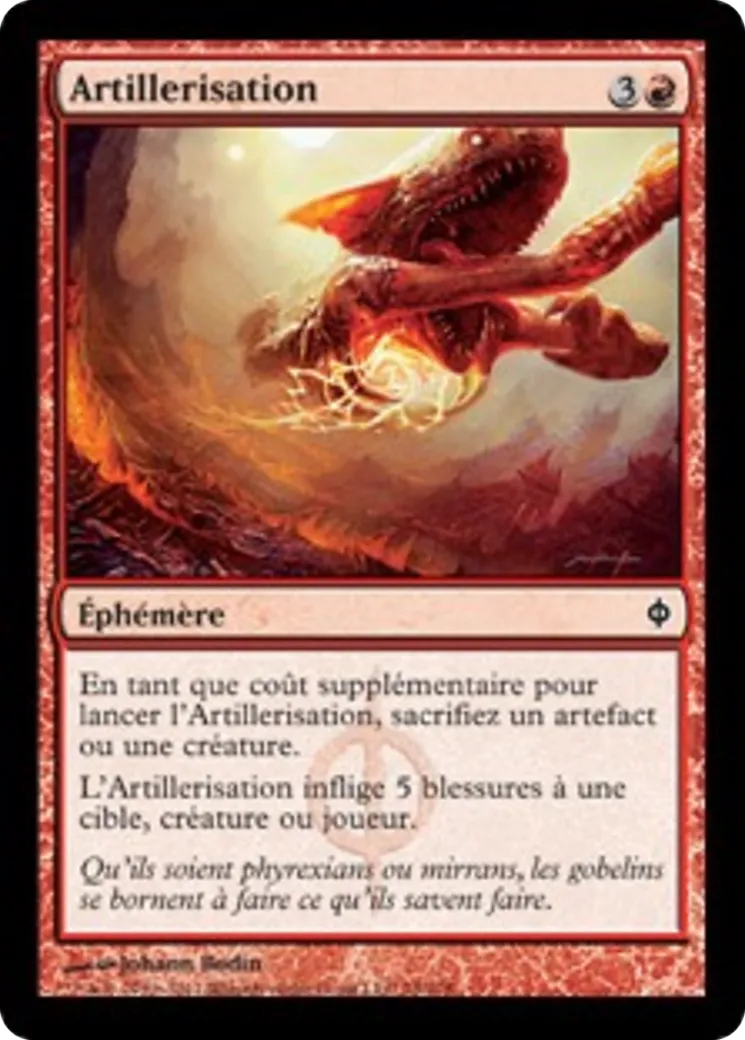 Artillerisation — New Phyrexia — Magic: The Gathering
