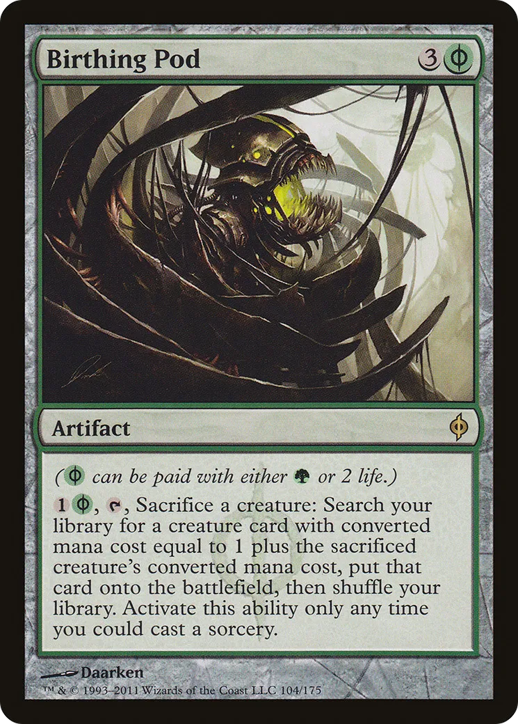Cosse de gestation — New Phyrexia — Magic: The Gathering