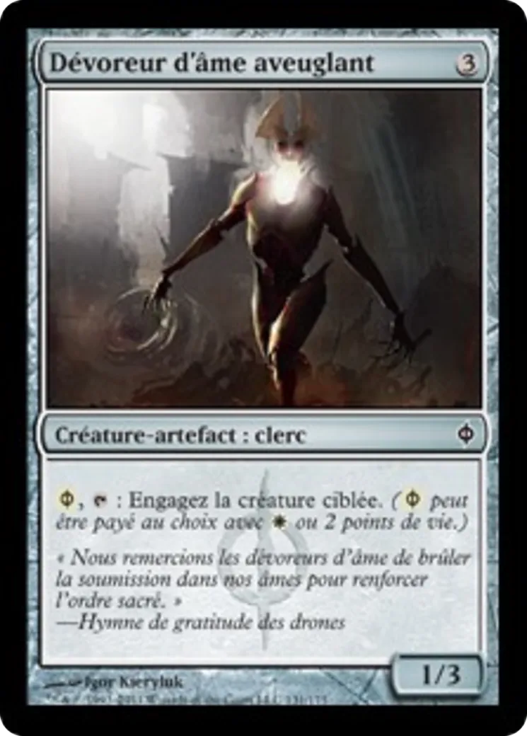 Dévoreur d'âme aveuglant — New Phyrexia — Magic: The Gathering
