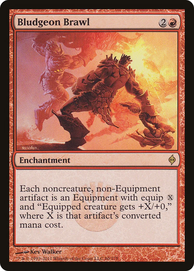 Bludgeon Brawl — New Phyrexia — Magic: The Gathering