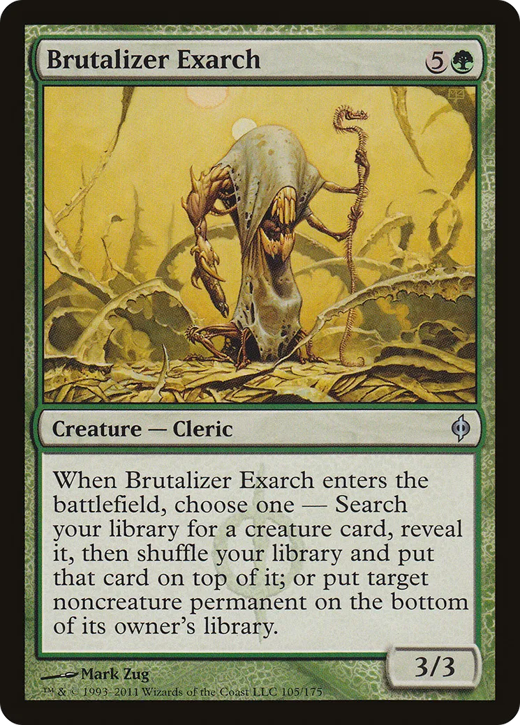 Brutalizer Exarch — New Phyrexia — Magic: The Gathering