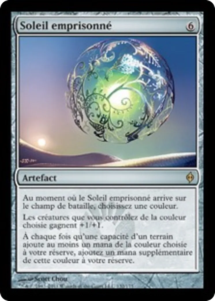 Soleil emprisonné — New Phyrexia — Magic: The Gathering