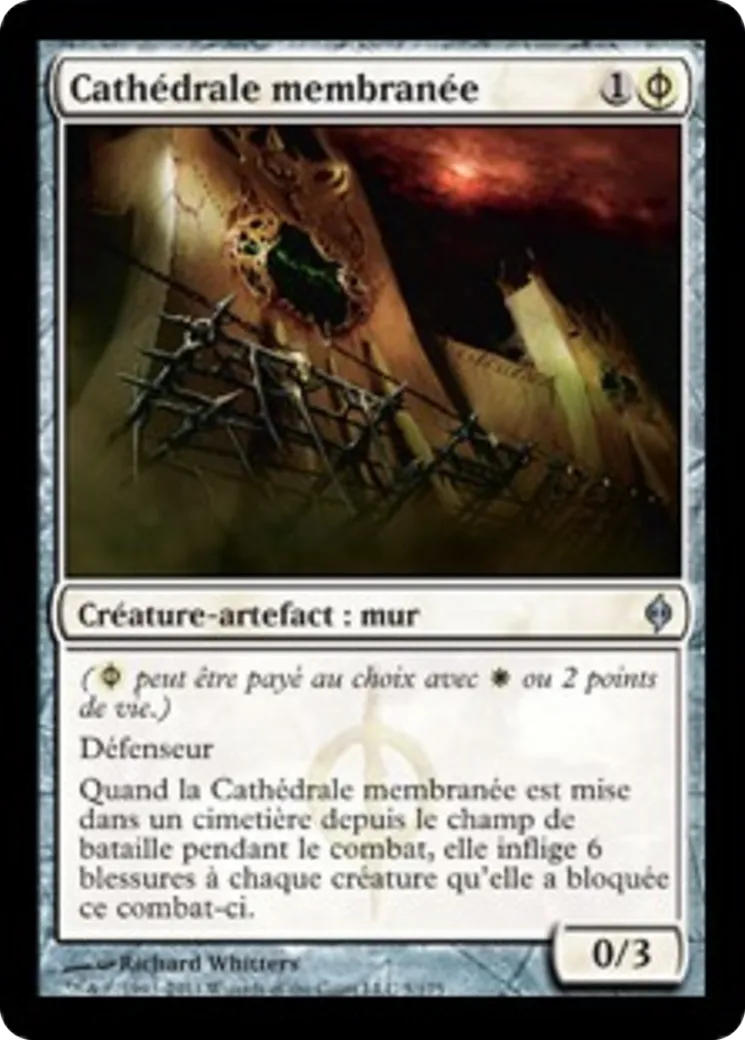 Cathédrale membranée — New Phyrexia — Magic: The Gathering