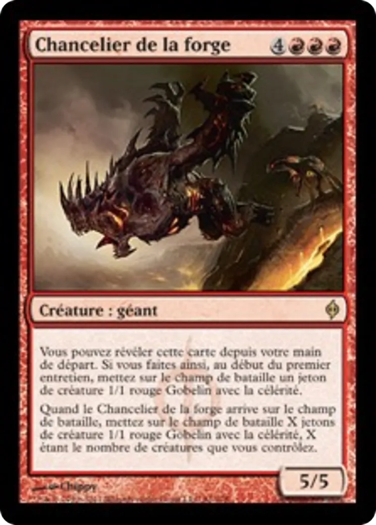 Chancelier de la forge — New Phyrexia — Magic: The Gathering
