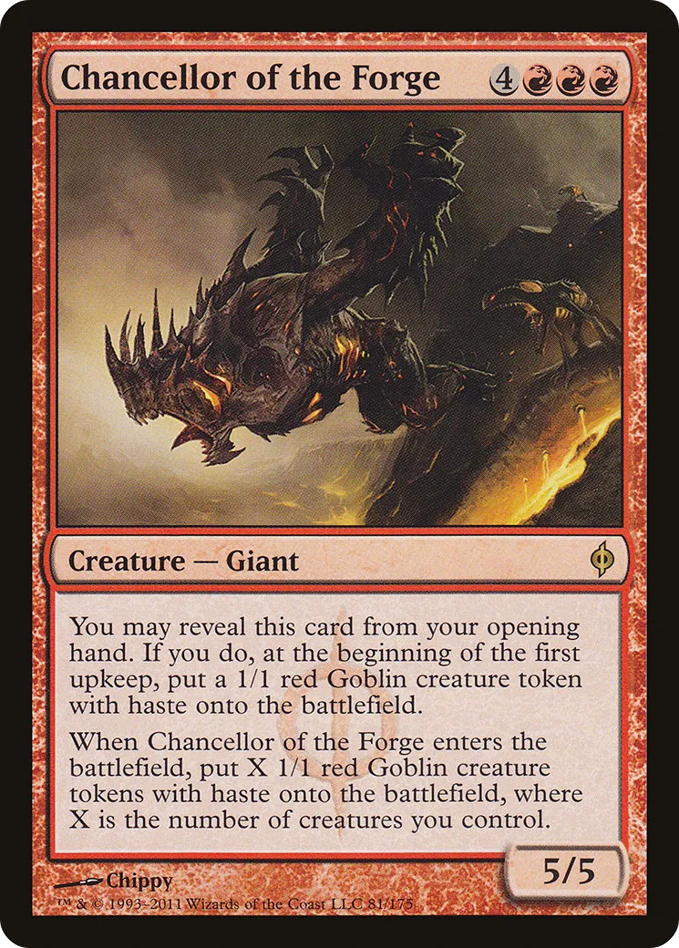 Chancellor of the Forge — New Phyrexia — Magic: The Gathering