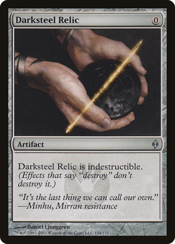 Relique de sombracier — New Phyrexia — Magic: The Gathering