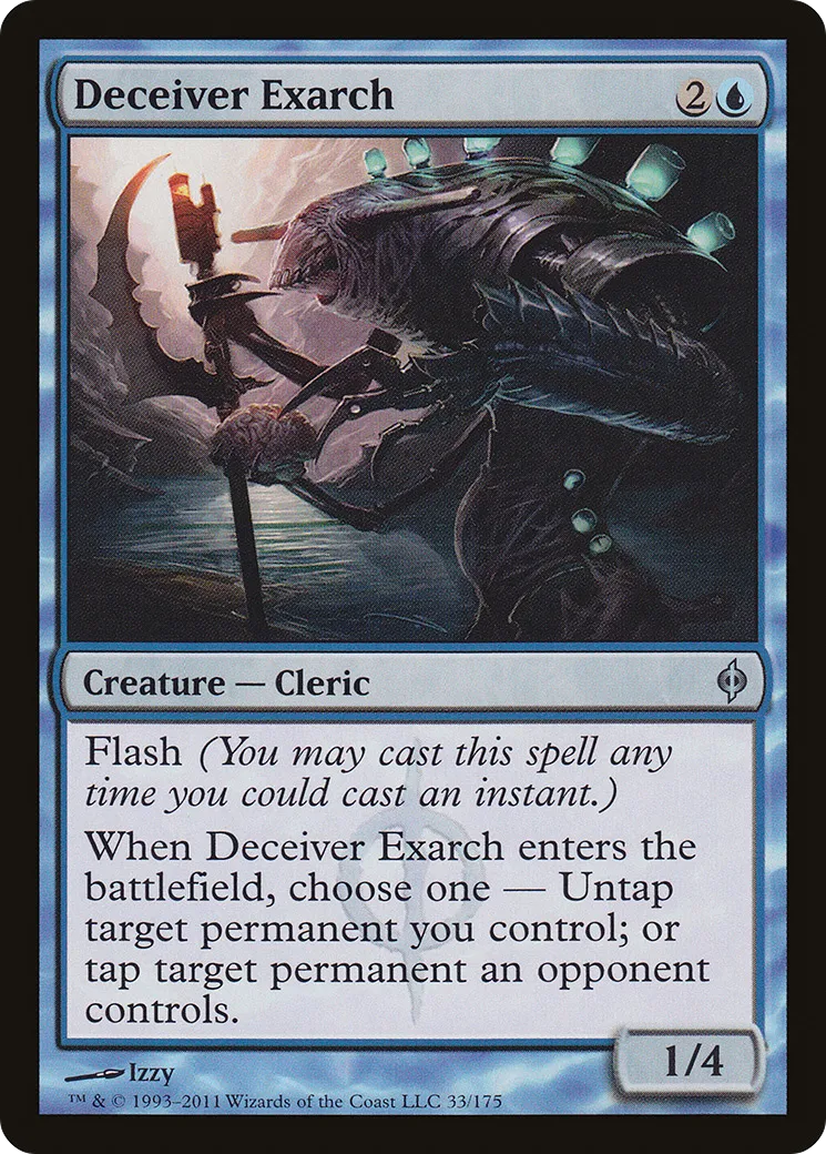 Deceiver Exarch — New Phyrexia — Magic: The Gathering