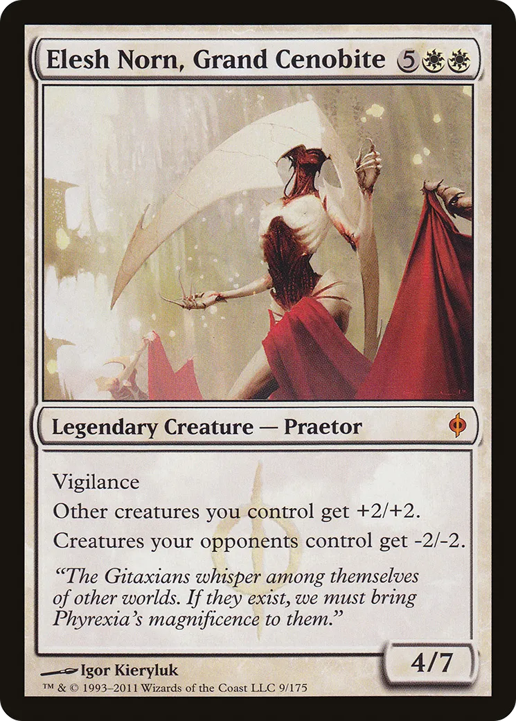 Elesh Norn, Grand Cenobite — New Phyrexia — Magic: The Gathering