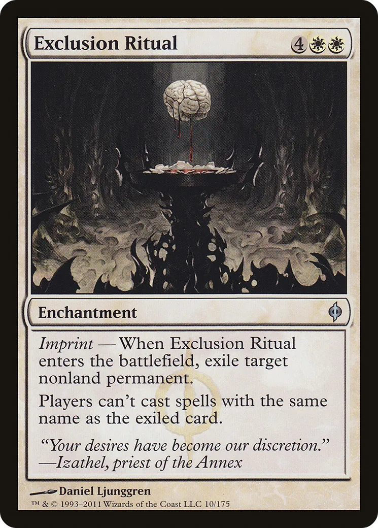 Exclusion Ritual — New Phyrexia — Magic: The Gathering