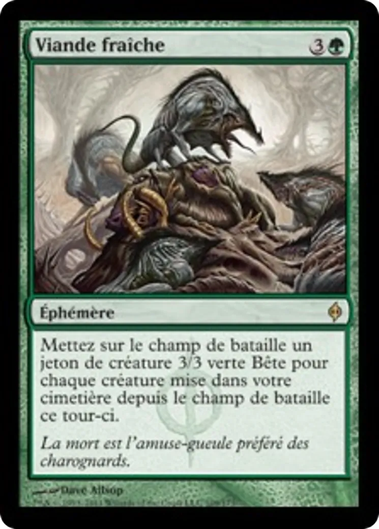 Viande fraîche — New Phyrexia — Magic: The Gathering